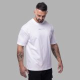 Oversize tričko Iron Aesthetics Vibe Tee, biele · záber 5