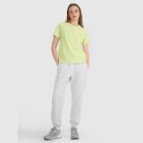 Dámske oversize tričko s potlačou - žltá · záber 4