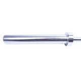 Vzpieračská tyč inSPORTline OLYMPIC OB-80 200cm/50mm • 14,5kg • do 300kg • bez objímok · záber 3