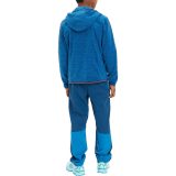 McKinley Choco III Fleece Jacket Kids - Veľkosť: 116 | Farba: Modrá · záber 3