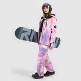Dámske snowboardové nohavice membrána 15000 - multicolor · záber 1