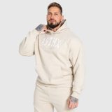 Oversized mikina Iron Aesthetics ASTHX, béžová · záber 2