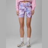 Dámske krátke úpletové legíny - multicolor · záber 2