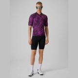 Pánsky cyklistický dres - fialový · záber 4