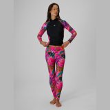 Dámske legíny na plávanie a vodné športy s ochranou UPF50+ - multicolor · záber 1
