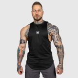 Tréningové tielko Iron Aesthetics Gym Tank, čierne · záber 4