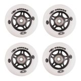 In-line kolieska WORKER 72mm a ložiská ABEC-7 chrome - Set 4 ks · záber 1