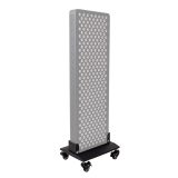 Stojan s kolieskami pre infračervený LED panel inSPORTline Tugare - Farba: Čierna · záber 1