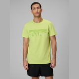 T-shirt regular s potlačou pánsky - zelený · záber 5