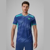 Pánske rýchloschnúce futbalové tričko regular - denim · záber 1