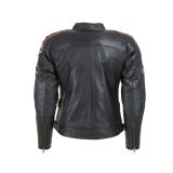 Dámska kožená moto bunda W-TEC Sheawen Lady Black - Veľkosť: M · záber 3