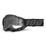 100% Accuri 2 Enduro čierna, číre plexi · záber 1