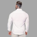 Strečová košeľa Iron Aesthetics Slim Stretch, natural · záber 3
