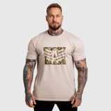 Pánske tričko Iron Aesthetics Tactical, sand · záber 3