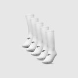 Ponožky dlhé (5-pack) pánske - biele · záber 2