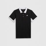 Regular polo tričko pánske - čierne · záber 5
