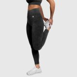 Dámske legíny Iron Aesthetics Faded, washed black · záber 5
