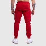 Jogger tepláky Iron Aesthetics Round, červené · záber 3
