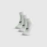Dlhé ponožky (3-pack) pánske - biele · záber 1