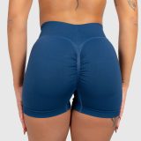 Športové kraťasy Iron Aesthetics Shape, modré midnight · záber 5