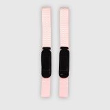 Trhačky s gripom Iron Aesthetics Grip Straps, ružové · záber 5