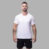 Pánske športové tričko Iron Aesthetics Training, biele · záber 2