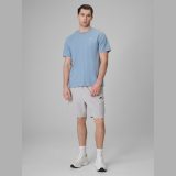 T-shirt regular hladký pánsky - modrý · záber 2