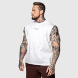 Tielko Iron Aesthetics Muscle Tee, biele · záber 3