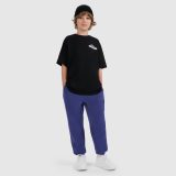 Oversize tričko s potlačou chlapčenské - čierne · záber 2