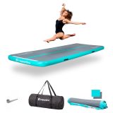 inSPORTline Airstunt 300x100x10 cm šedý s elektrickou pumpou · záber 2