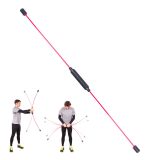 Kmitacia tyč inSPORTline Flexi Bar Strong - Farba: Červená · záber 1