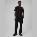 T-shirt regular hladký pánsky - čierny · záber 10