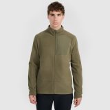 Pánsky Polartec fleece so stojačikom regular - khaki · záber 1