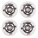 In-line kolieska WORKER 80mm a ložiská ABEC-7 chrome - Set 4 ks · záber 1