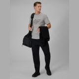 T-shirt regular s potlačou pánsky - sivý · záber 2