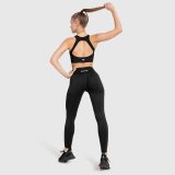 Bezšvová fitness súprava Iron Aesthetics Seamless Butt, čierna · záber 2