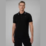 Pánske polo tričko regular - čierne · záber 3