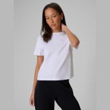 T-shirt regular hladký dámsky - biely · záber 7