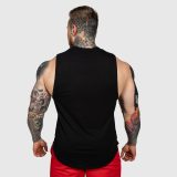 Tréningové tielko Iron Aesthetics Resilient, čierne · záber 2