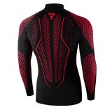 Rebelhorn Therm II Jersey čierno-červená - M · záber 4