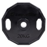 Pogumovaný olympijský kotúč inSPORTline Ruberton 20 kg 50 mm · záber 1