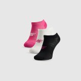 Ponožky krátke (3-pack) dievčenské - multicolor · záber 4
