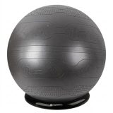 inSPORTline Stretch Ball 65 cm se základnou BallBase čierna · záber 1