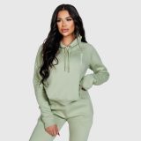 Dámska športová mikina Iron Aesthetics Comfy, zelená · záber 4