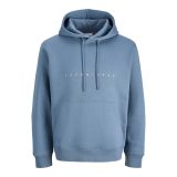 JACK AND JONES Jack & Jones Star Sweathood - Veľkosť: XL | Farba: Modrá · záber 1