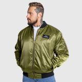 Bomber bunda Iron Aesthetics Maverick, zelená · záber 3