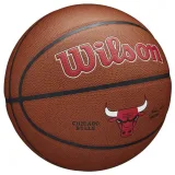 Wilson NBA Team Composite Chicago Bulls - Veľkosť: 7 | Farba: Hnedá · záber 3