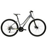 Kross EVADO 3.0 28" - model 2025 šedá / zelená / lesk - L (19", 168-180 cm) · záber 1