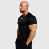 Pánske funkčné tričko Iron Aesthetics Performance, čierne · záber 4