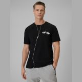 T-shirt regular hladký pánsky - čierny · záber 7